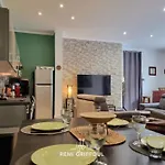 Apartamento The Center Terrace & Parking 4 Guests Honfleur